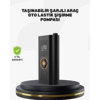 Taşınabilir Dijital Lastik Şişirme Cihazı Güvenli Ve Pratik Kullanım