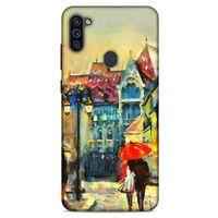 Cityx (6) Samsung Galaxy M11 Kılıf Silikon Kapak Desenli