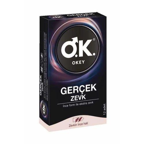 Okey Gerçek Zevk Prezervatif 12'li