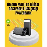 Profesyonel 50.000 Mah Powerbank – Aynı Anda Birden Fazla Cihaz Şarj Eden, Dayanıklı Ve Güvenli Taşınabilir Şarj Cihazı