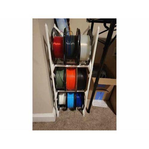 Stackable Filament Rack - Yığılabilir Filament Rafı 3D Baskı (Bu ürün Sadece Plastik parçadır - Almadan Önce Soru Sorabilirsiniz)