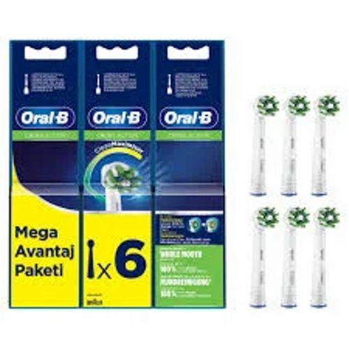 Oral-B Diş Fırçası Yedek Başlığı Clean Maximiser Cross Action 6'lı