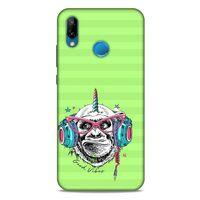 Animax DJ Maymun Huawei P20 Lite Kılıf Desenli Silikon