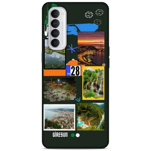Lopard Oppo Reno 4 Pro Uyumlu Kılıf Şehirli ※ (28) Giresun Arka Kapak
