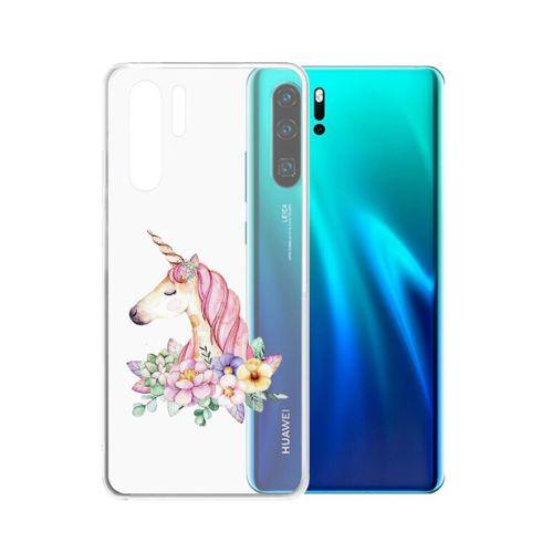 Huawei P30 Unicorn Şeffaf Telefon Kılıfı