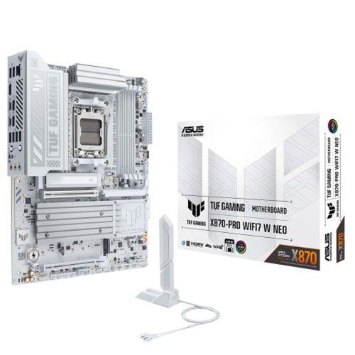 ASUS TUF GAMING B850-PRO WIFI7 W NEO, 4xDDR5, 3x M.2, HDMI, DP, Type-C, Wi-Fi 7, Bluetooth v5.4, AM5 Soket GAMING Anakart