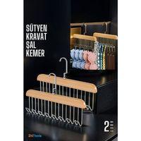 Zhltools Dolap İçi Askı 2 adet Sütyen Şal Kravat Kemer Çanta