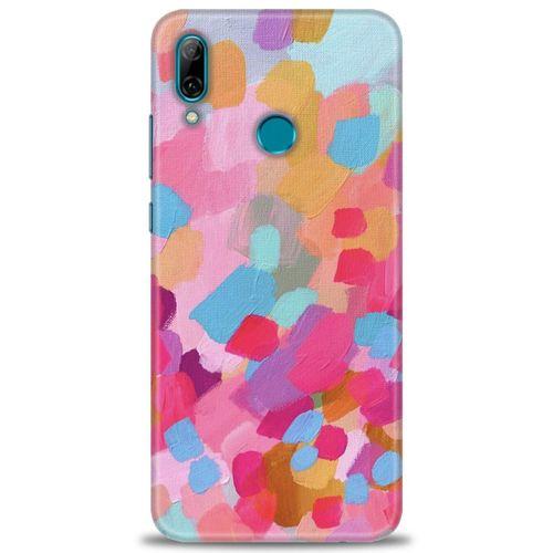 Huawei P Smart 2019 Kılıf HD Baskılı Kılıf - Palet + Tam Ekran Koruyucu