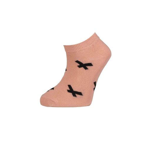 Bibaby Bibaby Biorganic Çizgili 2'Li Yaş Patik Çorap 68429 Pembe