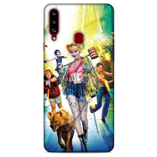 Samsung Galaxy A20s Uyumlu Kılıf Harley Quinn (32) Soft Silikon Kılıf Lavanta pembesi