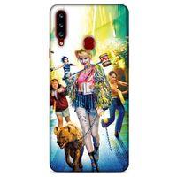 Samsung Galaxy A20s Uyumlu Kılıf Harley Quinn (32) Soft Silikon Kılıf Lavanta pembesi