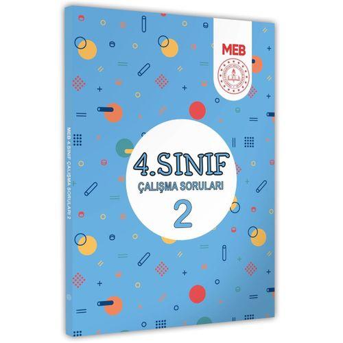 2025 MEB İlkokul 4 Sınıf Çalışma Soruları 2 Tüm Dersler Kazanım Pekiştirme Kitabı BASKI ÜCRETİ