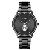 Toms Siyah Çelik Kordon Erkek Kol Saati TM11056A-1069-G TM11056A-1069-G