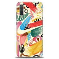 Xiaomi Mi 9 Lite Kılıf HD Baskılı Kılıf - Sanat + Tam Ekran Koruyucu