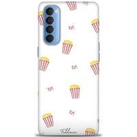 Oppo Reno 4 Pro Kılıf HD Baskılı Kılıf - Pop + Tam Ekran Koruyucu