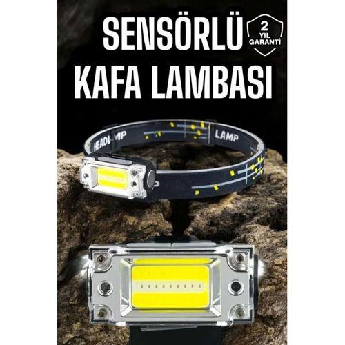 Kafa Lambası Led Fener Pratik Taşınabilir Ayarlanabilir Usb Şarjlı