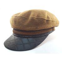 Kadın Kaptan Şapka Denizci Tipi Bordo Kaşe Kasket