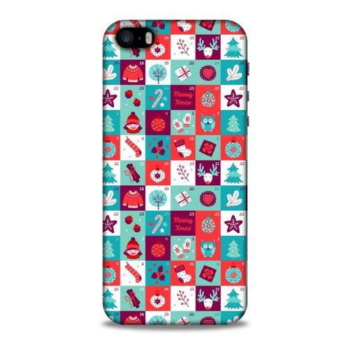 Yılbaşı Süsleri 08 Apple Iphone 5S Kılıf Silikon Kapak