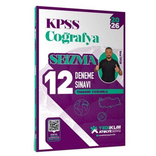 Yediiklim Kpss Coğrafya Seizma 12 Deneme Sınavı