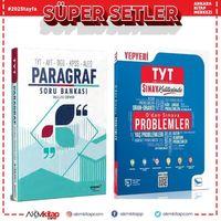 Aromat Yayınları TYT AYT DGS KPSS ALES Paragraf ve Sınav Yayınları 0 dan Sınava Problemler Soru Bankası Seti 2 Kitap
