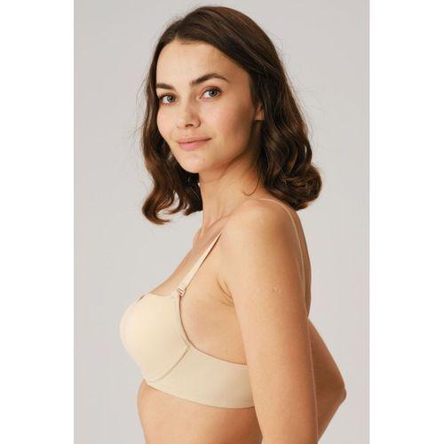 Anıl Balenli Desteksiz Dolgusuz Askıları Çıkabilen Günlük Klasik T-shirt Sütyeni