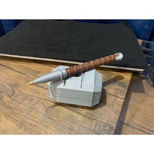 Thor Mjolnir Çekiç Bic Kalem Ucu (Bu ürün Sadece Plastik parçadır - Almadan Önce Soru Sorabilirsiniz)
