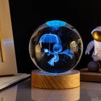 Renk Değiştiren Usb li Cam Küre Şemsiyeli Çocuk