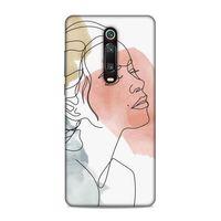 Xiaomi Mi 9T Uyumlu Kılıf Face'X 25 Antişok Kapak Çizgili