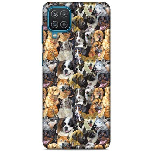Lopard Samsung Galaxy A12 Uyumlu Kılıf Köpek Kıyafetleri (10) Full Koruma Kılıfı
