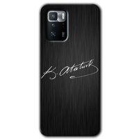 Poco x3 GT Kılıf HD Desen Baskılı Arka Kapak - İmza Atatürk