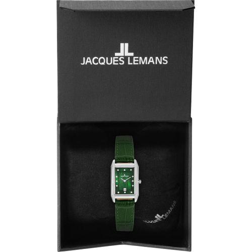 Jacques Lemans Torino JL.1-2189D Quartz Deri Yeşil Kadın Kol Saati