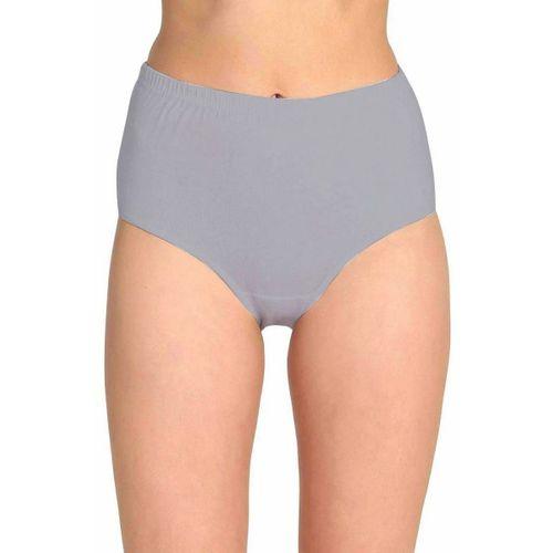 7 Adet Tutku Kadın Yüksek Bel Bato Kalın Lastik Külot Gri