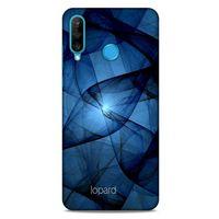 Huawei P30 Lite Kılıf Pastel Renkler (13) Silikon Kap Lacivert