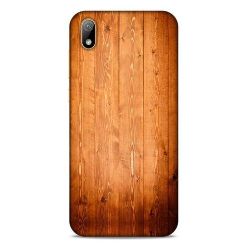 Lopard Huawei Y5 2019 Uyumlu Kılıf Wood'X (8) Baskılı Kılıf Desenli