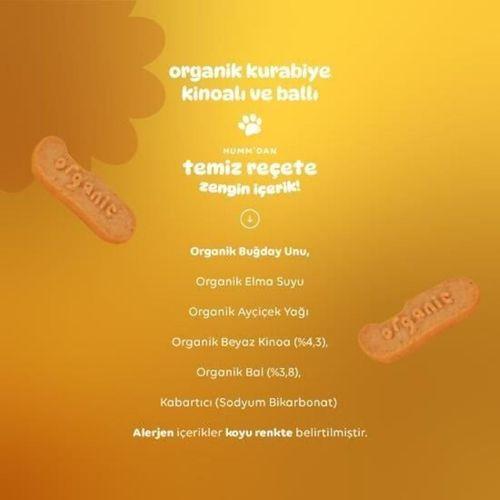 Humm Organik Ballı Kinoalı Kurabiye 55gr