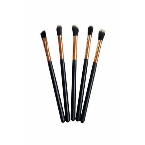 Profesyonel 5'li Makyaj Fırça Seti Siyah