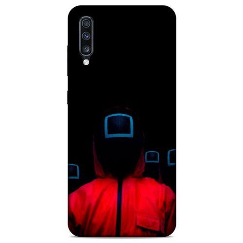 Samsung Galaxy A70s Uyumlu Kılıf Squid Game (36) Glitter Kılıf So-Young