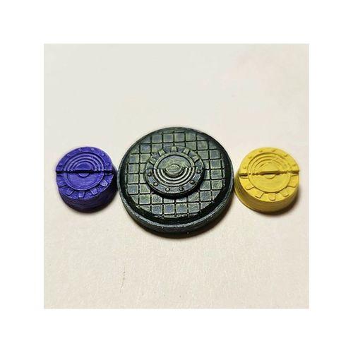 Citadel, Vallejo ve Reaper Boya Kutuları için Boya Renk Kartelası (Bu ürün Sadece Plastik parçadır - Almadan Önce Soru Sorabilirsiniz)