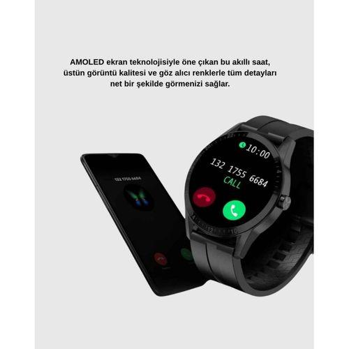 3 Kordonlu Amoled Akıllı Saat – Sağlık Takipli