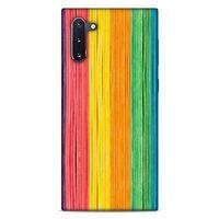 Lopard Samsung Galaxy Note 10 Uyumlu Kılıf Wood'X (28) Arka Kapak Desenli