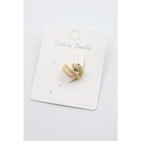 Yılan Kıkırdak Küpe - Altın