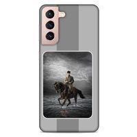 Lopard Samsung Galaxy S21 Uyumlu Kılıf Atatürk (39) Liquid Crystal Kılıf