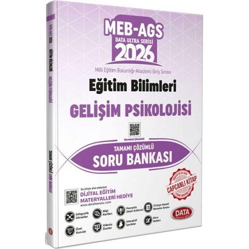 2026 MEB AGS Eğitim Bilimleri Gelişim Psikolojisi Çözümlü Soru Bankası Data Yayınları