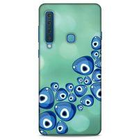 Nazarium (15) Desenli Silikon Kapak Samsung Galaxy A9 2018 Kılıf