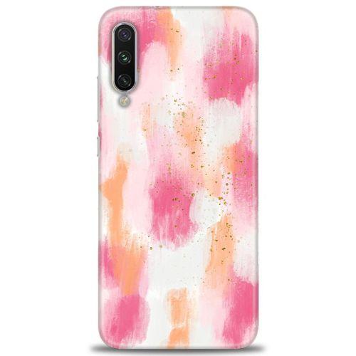 Xiaomi Mi A3 Kılıf HD Baskılı Kılıf - Pembe Palet + Tam Ekran Koruyucu
