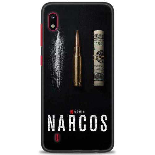 Samsung Galaxy A10 Kılıf HD Baskılı Kılıf - Narcos + Tam Ekran Koruyucu