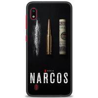 Samsung Galaxy A10 Kılıf HD Baskılı Kılıf - Narcos + Tam Ekran Koruyucu