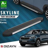 S-Dizayn Skoda Karoq Skyline Krom Yan Basamak 173 Cm 2018 Üzeri A+ Kalite
