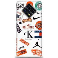 Infinix Zero 8 Kılıf HD Baskılı Kılıf - Stussy + Tam Ekran Koruyucu