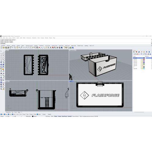 Adventurer3 4 Nozül Kutusu (Bu ürün Sadece Plastik parçadır - Almadan Önce Soru Sorabilirsiniz)